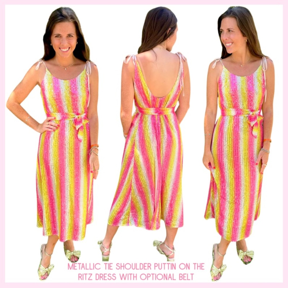 Endless Rose Puttin on the Ritz Sequin Dress